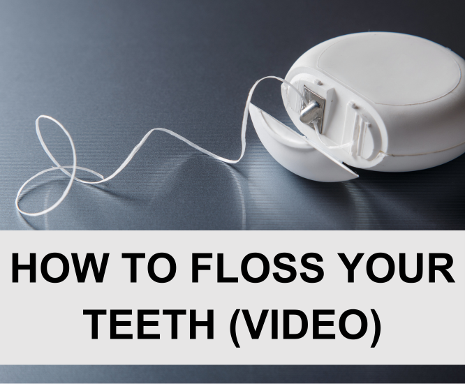 How To Floss Your Teeth (Video)