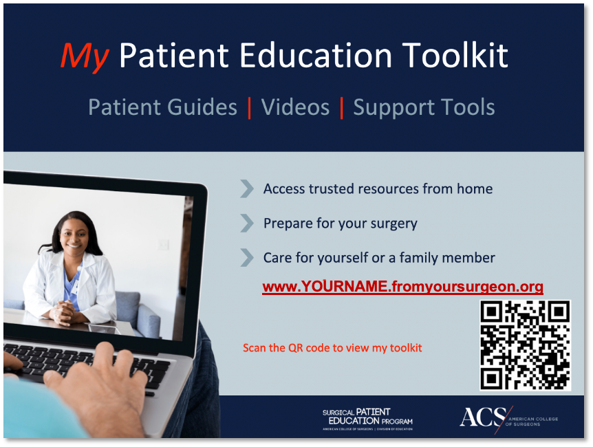 American College of Surgeons Offers Vivacare Patient Education Service