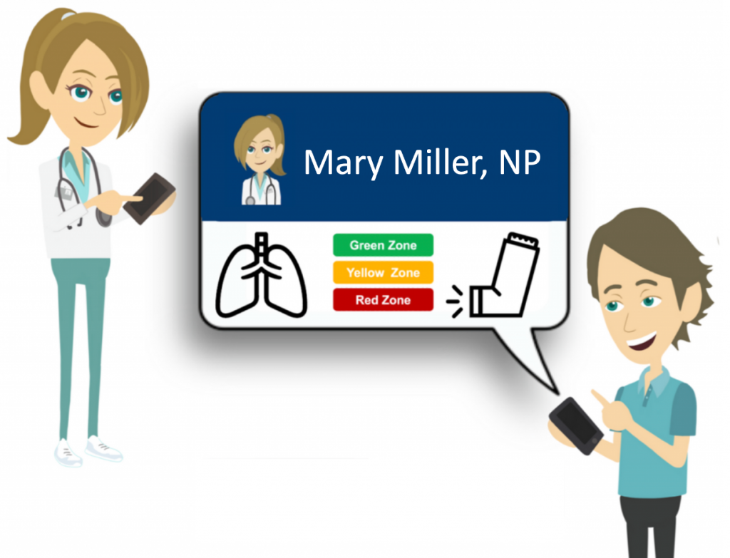 Patient education delivery to patient from nurse practitioner
